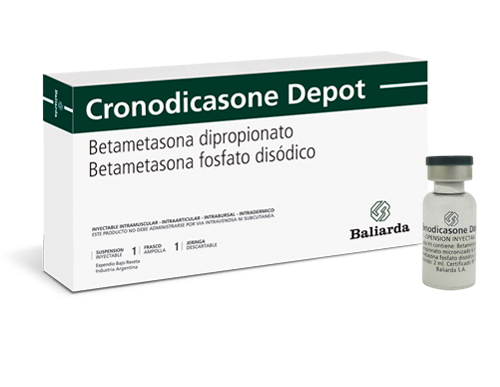 Cronodicasone Depot_0_10.png Cronodicasone Depot Betametasona dipropionato Betametasona fosfato disódico alergia antialérgico antiinflamatorio asma Betametasona betametasona inyectable corticoide Cronodicasone Depot inflamación